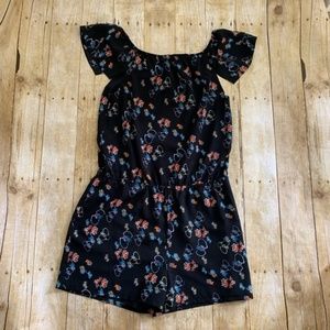 Rebecca Minkoff Lovino Printed Silk Romper M